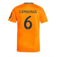 Real Madrid Eduardo Camavinga #6 Fußballbekleidung Auswärtstrikot 2024-25 Kurzarm